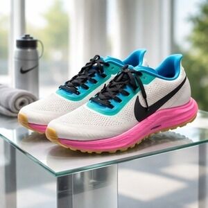 Nike‎ Air Zoom Womens 11 Pegasus 36 Trail Women Running Shoes Orewood Pink Blast